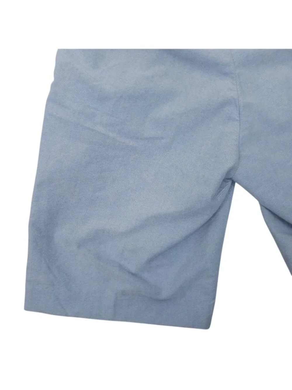 Polo Ralph Lauren Shorts Mens 34 Blue Chambray Chino Flat Front Casual Preppy